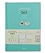 365 Daily Planner Agenda Scheduler Planning Papers Diary Hard Cover Yearly Monthly Dariy Journal Notebook Notepad Gift (Green)