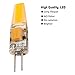 Ukey U G4 LED Bulb 3 Watt Bi-Pin Base 12V AC/DC 2700K Warm White Dimmable Waterproof T3 G4 30W LED Halogen Replacement 5Pack (3)