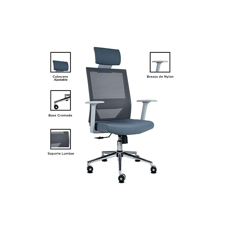 AMVIA Silla de Oficina Ejecutiva - Silla de Escritorio Ergonomica con