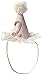 Mud Pie Baby Girls Birthday Party Head Band Hat, Two, 2 Toddler