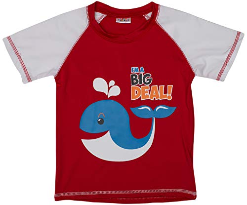 Sweet & Soft Baby Boys 4-Piece Rash Guard and Trunk Swimsuit Set (Infant/Toddler) (Whale, Toddler (3T))' - Thumbnail 3