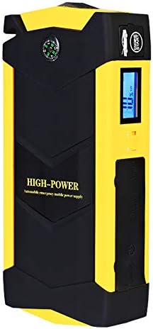 Portable Car Jump Starter 400A Peak 18000Mah, Emergency Battery Booster Pack Designed For 2.5L Petrol Engine (Max), Power Bank With LED Flashlight & USB Charger Port, With Carrying Case [Energy Class A]