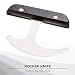 Sammons Preston Rocker Knife with Plastic Handle, Rocking Grip Knife for Disabled, Rolling T Knife with Curved Blade, Adaptive Knife with Good Grip for Amputee, Handicapped, 4" Handle & 3.5" Blade primary