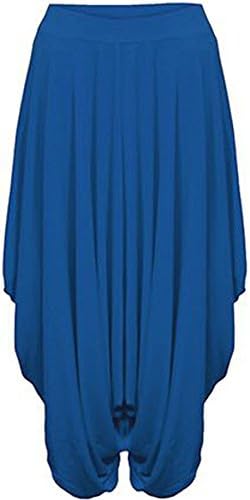 Aramoniat Womens Legenlook Ali Baba Plus Size Harem Trousers Pants Leggings Baggy Ladies Boho Hippy Trosers