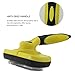 iHomer Pet deShedding Tool with Self Cleaning Slicker Brush for Dogs and Cats
