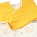 Hi Sprout Infant Toddler Baby Waterproof Sleeved Bib, Bib with Sleeves&Pocket, 6-24 Months (Lovely Squirrel)