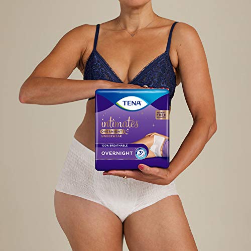 Tena Intimates Incontinence Overnight Underwear for Women, Size Extra