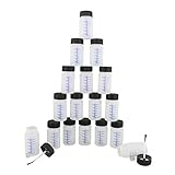 ABN Auto Paint Touch Up Bottles - 50pk Empty Paint