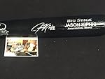 Jason Kipnis Cleveland Indians Autographed Signed Engraved Bat Black