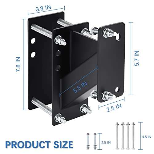 Spare Tire Carrier, POSTEK Spare Tire Mount Boat Trailer Carrier