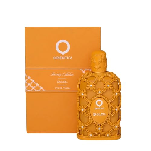 Orientica Soleil Eau De Parfum 80ml – Notes of Star Anise, Ginger, Vanilla, Almond, Musk - Soft Floral Oriental Arabic Perfume for Women & Men