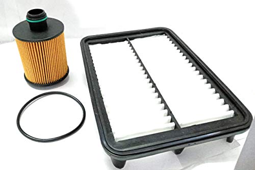 GOPINATH AUTOLINK CAR ENGINE AIR FILTER+OIL FILTER SET OF 2 PCS COMPATIBLE WITH BEAT DIESEL