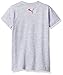 PUMA Big Boys' Graphic Tee, Light Heather Grey, Large (14/16)