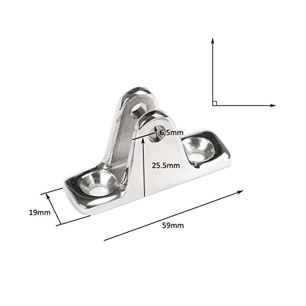 Mizugiwa-Bimini-Top-90-Deck-Hinge-with-Removable-Pin-34-x-2-13