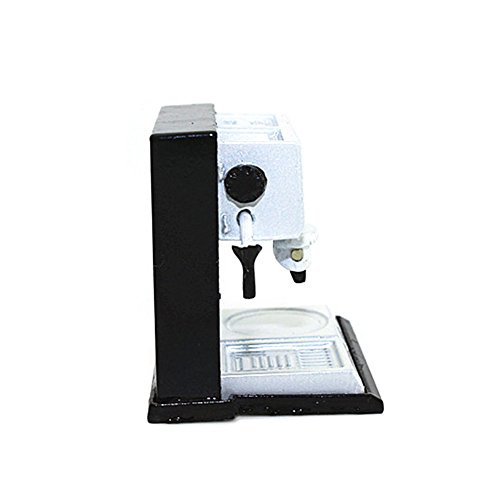 Maserfaliw Coffee Machine Dollhouse Miniature Coffee Maker Machine Furniture Toy Collectible Kids Gift