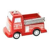 Pull Back Fire Trucks - 12 Per Pkg - Friction Fire Engines