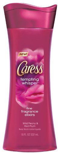 Caress Tempting Whisper Fine Fragrance Elixirs Body Wash,  18 Ounce