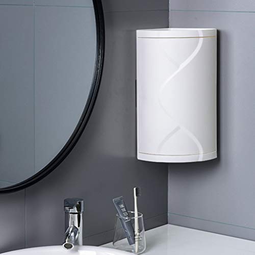 image for SuperUS Storage Rack Multifunction Bathroom Kitchen Corner Locker Cosm