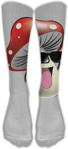NOLIN AZU Cool Mushroom Soft Stockings Sport Sock Athletic Running Socks For Running,Medical,Athletic Pregnancy UNISEX
