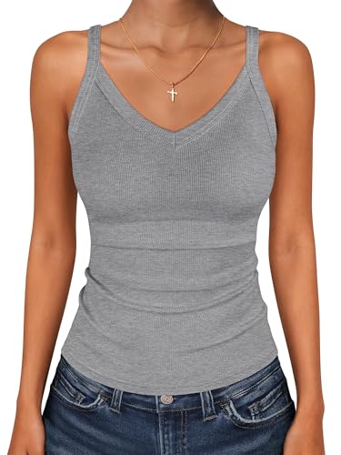 ANRABESS V Neck Tank Tops