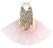 Hotone Baby Girls Sequins Bodysuit Romper Jumpsuit Summer Sunsuit Outfits (6-12 Months, Pink)