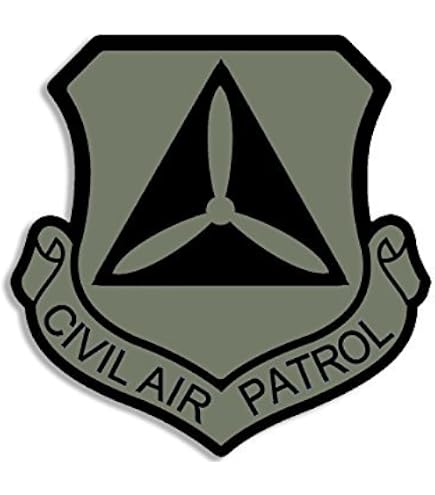 Plaid Paisley Tie Civil Air Patrol Shield Stickers - 50-Pack Blue ...