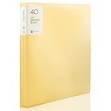 Shuter 60-Pocket Protector Presentation Book A4 Size 120-Page Capacity Available for Report Sheets, Artworks, Music Sheets, Clippings