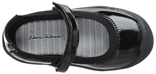 Hanna Andersson Maya Girls Mary Jane Infant Toddler Black Patent