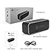 Forcovr Portable Wireless Bluetooth Speakers with Bluetooth V4.2, Built-in-Mic, Surround Sound, Handsfree Call, Durable Design for Home Outdoors Car Travel