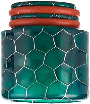 Junyee Snake Skin 810 Drip Tip for Smok TFV8/TFV12 Tanks(Green)