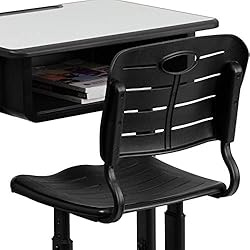 Flash Furniture Adjustable Height Student Desk and