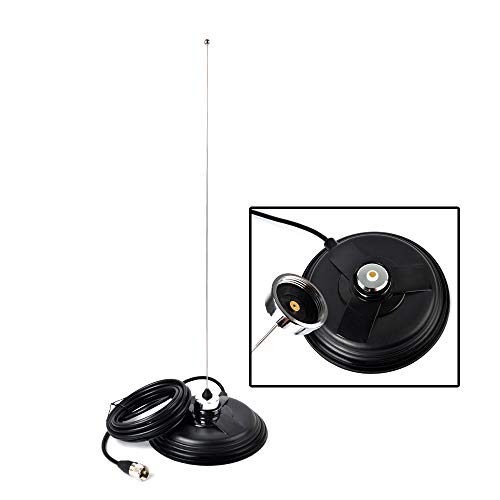 HYS TC155 6.1inch NMO Antenna Mount for CB Radio W/5M(16.4ft