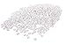 Femitu 1000PCS Of Silver plated metal daisy spacer beads 4mm