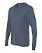 Next Level Apparel 6021 Unisex Tri-Blend Long-Sleeve Hoody - Indigo44; Small