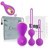Kegel Exercise Weights - Kegel Balls Ben Wa Balls for Women Beginners 2 in 1 & Advanced - Doctor Recommended Bladder Control & Pelvic Floor Exercises
