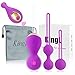 Kegel Exercise Weights - Kegel Balls Ben Wa Balls for Women Beginners 2 in 1 & Advanced - Doctor Recommended Bladder Control & Pelvic Floor Exercises