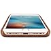 iPhone 8 Plus Case - Premium iPhone 8 Plus Leather Case - Best Mobile Cell Phone Cases Protective Back Cover - Slim Fit Vegan Artificial Synthetic PU Leather Case for Apple iPhone 8 Plus - Brown