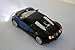 Berry President 1:32 Bugatti Veyron Diecast Scale Model Alloy Supercar Model Vehicle Simulation Toy for Children Electric Pull Back Cars Sound & Light - Birthday (Dblue)