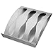 AKDSteel Toothbrush Holder Razor Stand Self Adhesive Wall Mounted - Brushed Stainless Steel