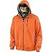 Legendary Whitetails Men's Double Time Hoodie w/Built in Balaclava Brnt Orng X-Large