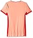 adidas Performance Girls Court Tee, Light/Pastel Red, Small