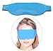 Reusable Ice Eye Mask/Hot and Cold Eye Mask/Cooling Gel Eye Mask (Blue)