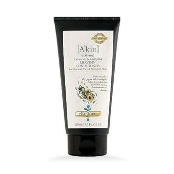A'kin Akin Lavender & Anthyllis Moisture Rich Leave In Conditioner, Free From Parabens, Sulfates and Silicones, 150 ml