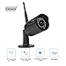 Network Video Security System, UOKOO HD 720P Video Security System with 4 Weatherproof Outdoor/Indoor Bullet IP Cameras, 98ft Night Vision and 1 PC of 4-Chanel Wireless NVR Kit (Black)
