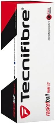 Tecnifibre Black Racketball Balls (box of 3)