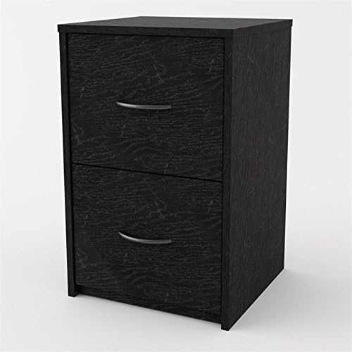 Ameriwood Home Core 2 Drawer File Black Oak Pricepulse
