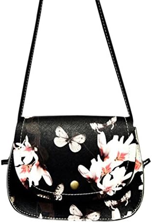 Women Leather Shoulder Bag,Dreamt Small Square Messenger Crossbody Bag Purse Handbag (A)