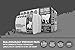 Bulldoglogy 50-Count Carbon Black Puppy Training Pads with Adhesive Tape 24x24 - Large Charcoal Housebreaking Dog Training Wee Pads, Odor Control Thick Pee Pads for Dogs Extra Quick Dry Polymer Tech