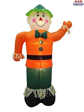 Amazon Com 7 Air Blown Inflatable Scarecrow Thanksgiving