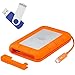LaCie Rugged RAID Thunderbolt & USB 3.0 Mobile Hard Drive 4TB (LAC9000601) with Flash Transfer Kit includes, Extreme Speed 16GB USB 2.0 Flash Drive